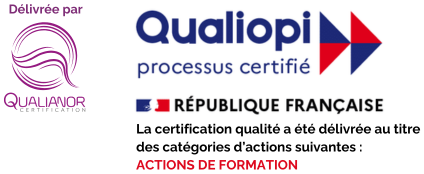 Qualiopi, processus certifié, délivré par Qualianor Certification